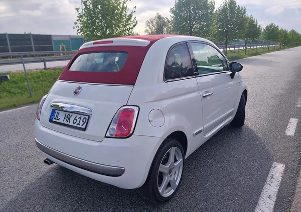 Fiat 500 cena 32900 przebieg: 169000, rok produkcji 2014 z Mogilno małe 137